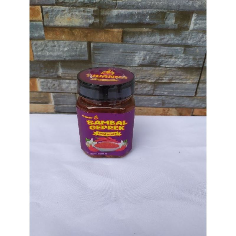 

sambal geprek/sambal botolan/sambal uleg