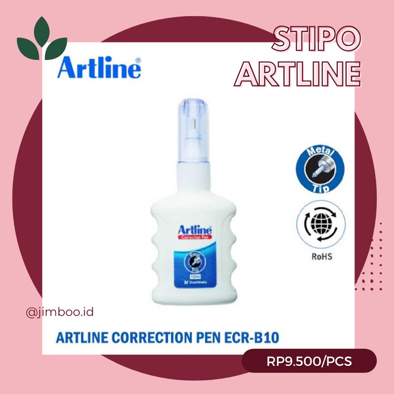 

Jimbaran | Stipo Artline Tipe X Correction Pen 10ml