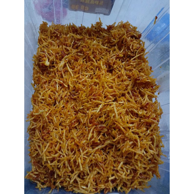 

kentang mustofa pedas manis gurih 250gr