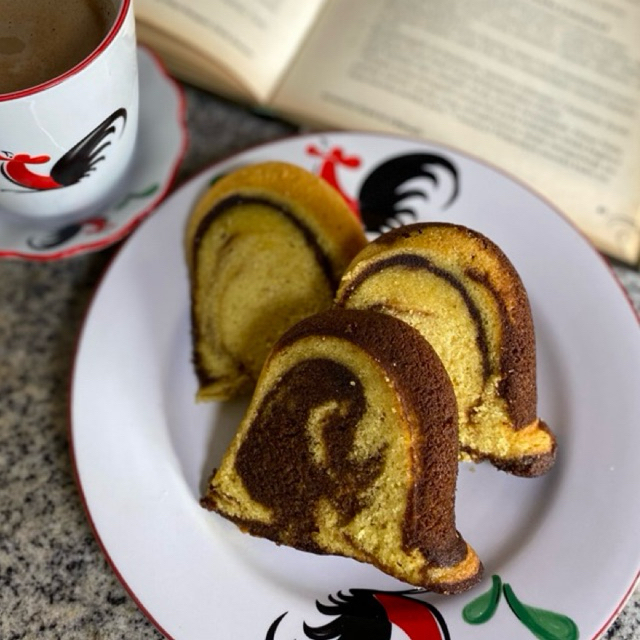 

Marble Cake Bolu Marmer Kue Slice 1 Pcs Potong Moist Soft