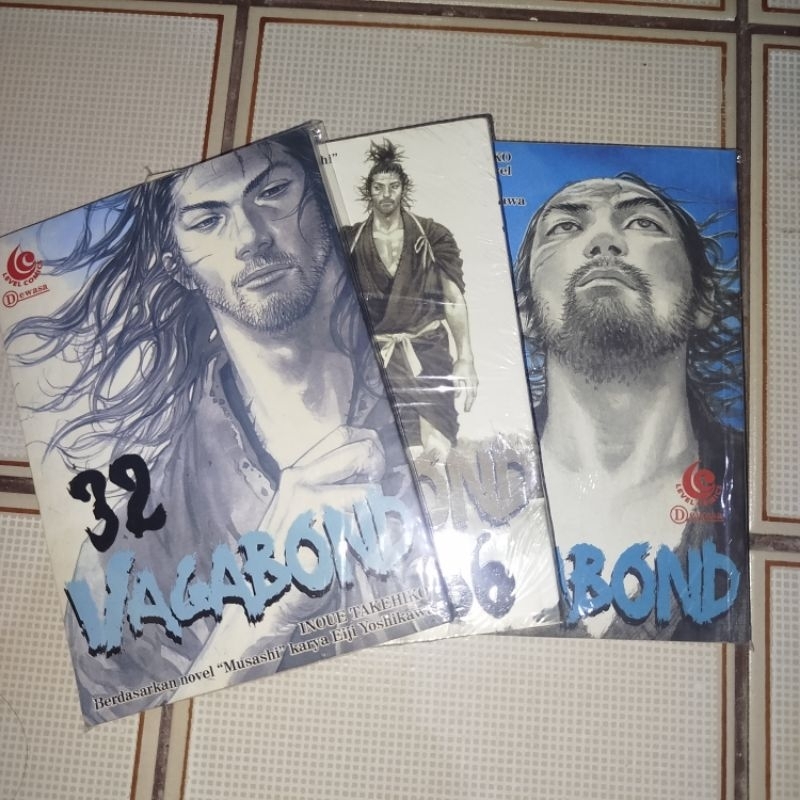 Komik Vagabond vol 32, 36, 37 kolpri segel