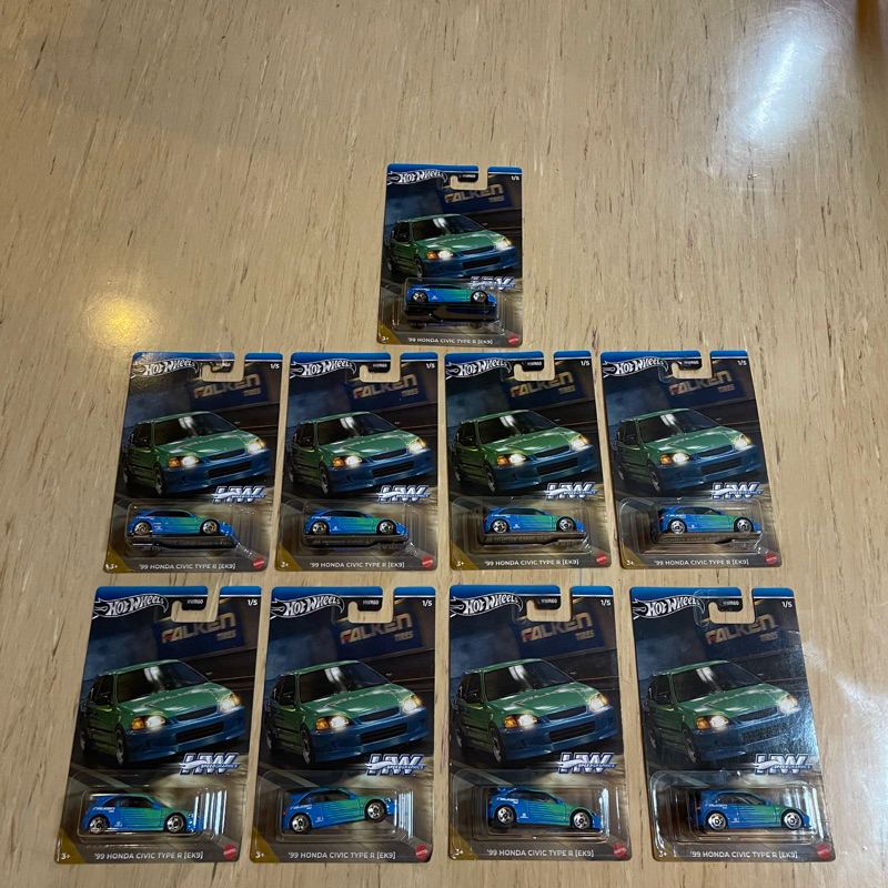 Hot Wheels Reguler Civic Falken