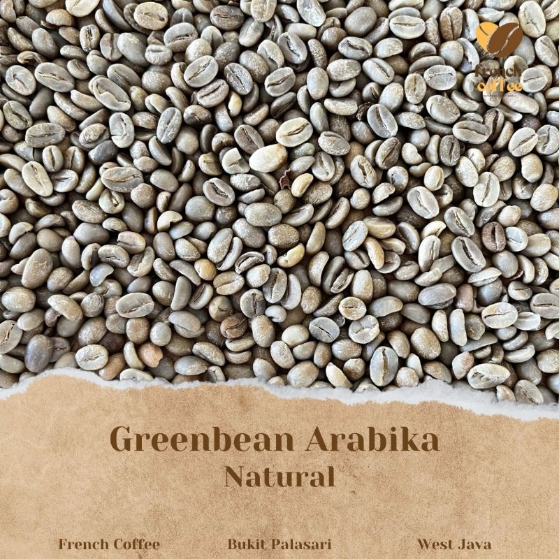 

Greenbean Arabika Natural Bukit Palasari - 1 Kg