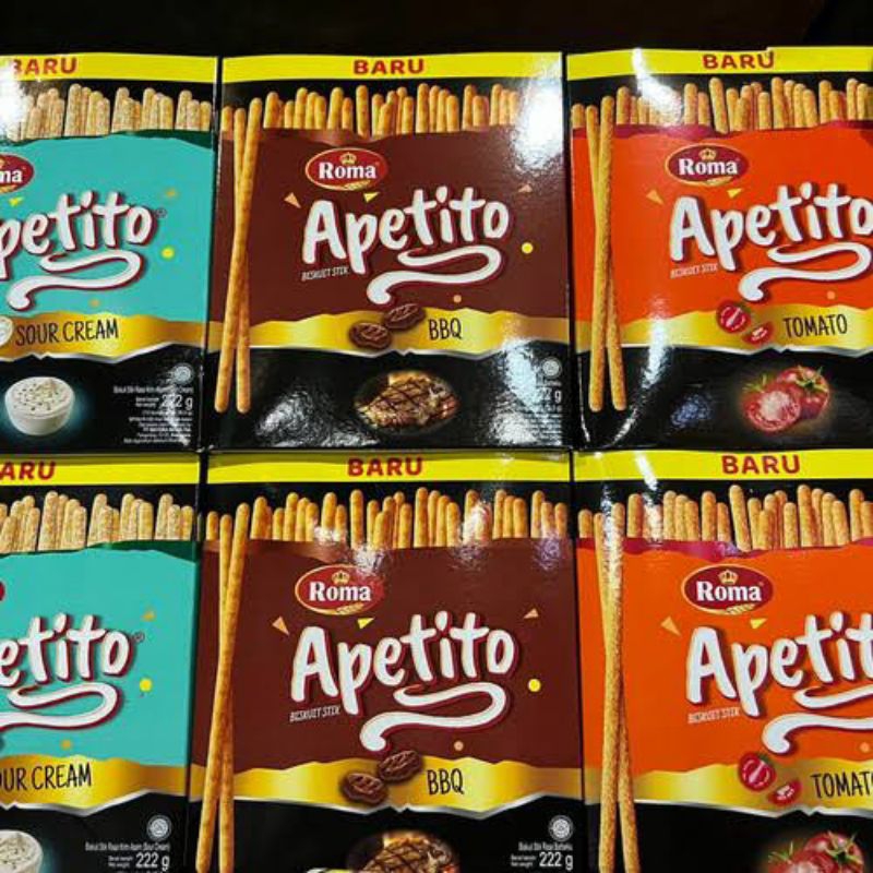 

Apetito Snack rasa pizza dan BBQ