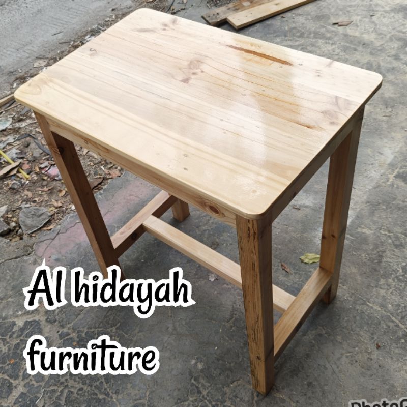 Meja Sekolah / Meja Belajar anak Meja Serba Guna Kayu Solid Jati Belanda