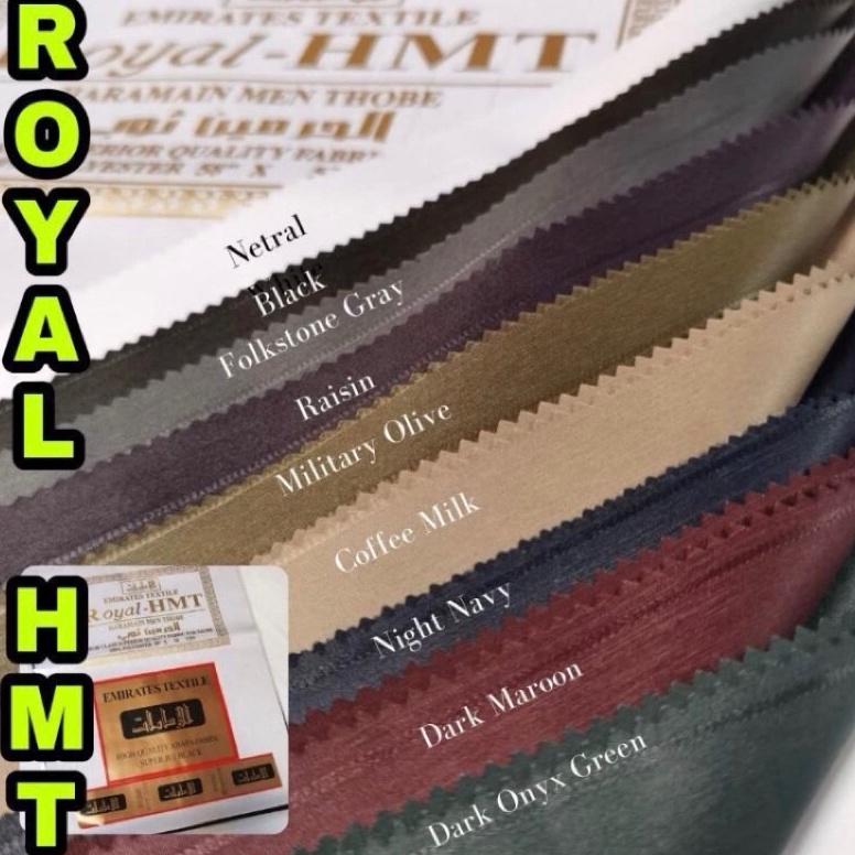 ART R32I Kain Bahan ALHARAMAINSaudia Grade ASaudia ImportRoyal HMT Untuk Gamis dan Baju Koko COD