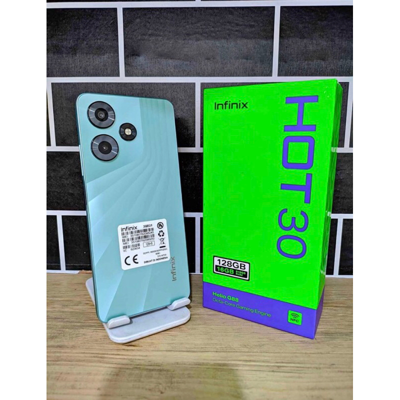 Infinix hot 30 NFC ram 8/128 fulset ori second