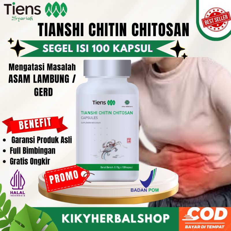Obat Asam Lambung Kronis Maag Asam Lambung Tiens Chitin Chitosan Tiens Asam Lambung Herbal Original