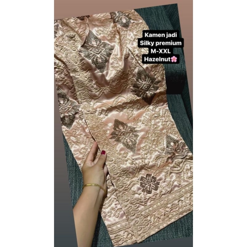 KAMEN JADI BORDIR SONGKET PREMIUM SILK // ROK BORDIR SONGKET BALI// KAMEN JADI