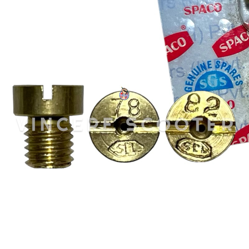 Spuyer Bensin Main Jet Karburator Vespa PTS Special Darling SS90 Smallframe