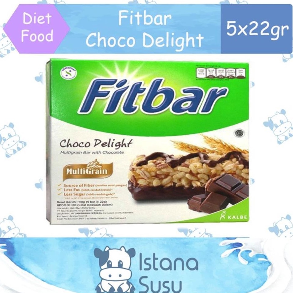 

Lagi Promo Fitbar Cemilan Instant Untuk Diet 1 Box Isi 5 12 Pcs 2gr