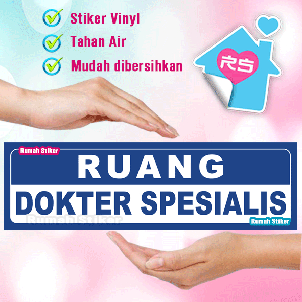 

Stiker Ruang Dokter spesialis - Rumah Sakit - Poli klinik -Praktek Dokter