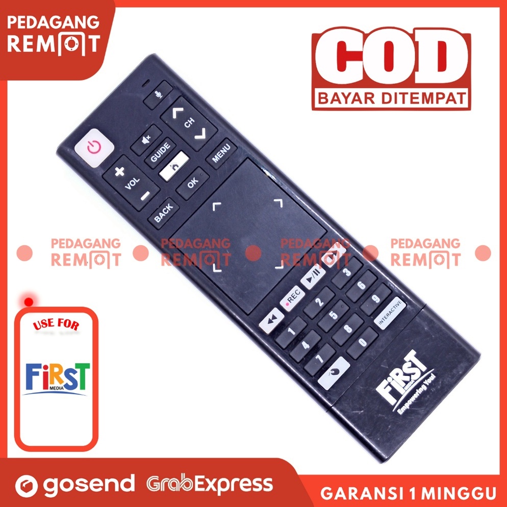 KODE S1F7 Remote Receiver STB Firstmedia PVR X1 4K Original