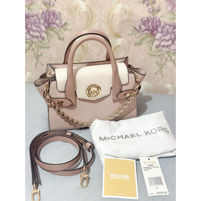 Preloved Michael Kors MK Carmen XS Pink Original 100%