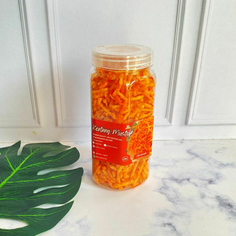 

Kentang Mustofa Original Premium 100% Kentang Asli Tanpa Campuran Toples 500ml