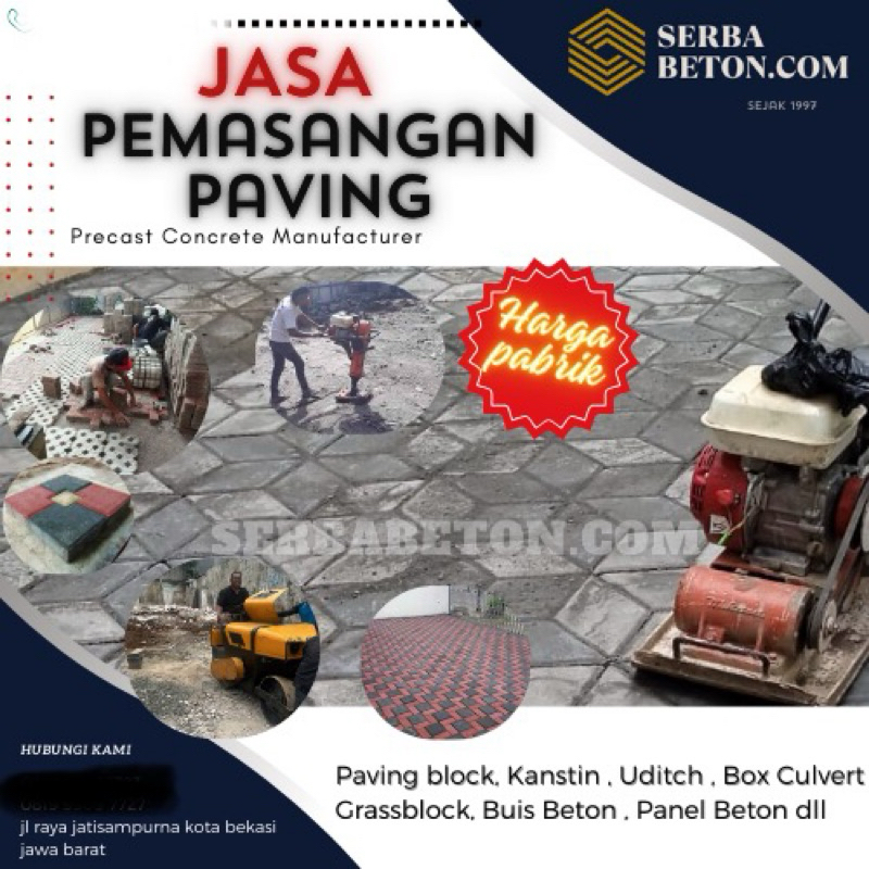Jasa Pemasangan Paving , Grassblock dan lain lain