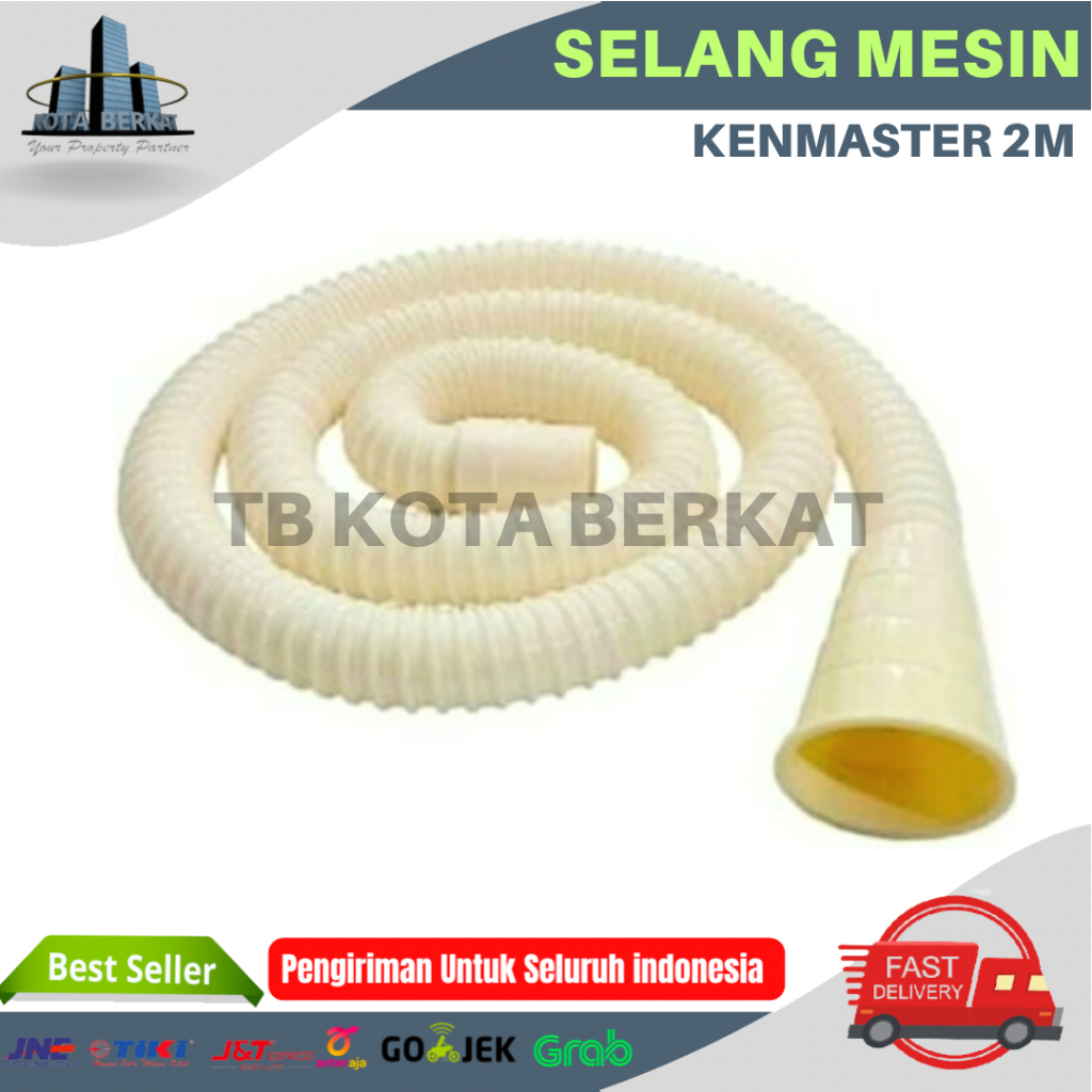 SELANG PEMBUANGAN AIR MESIN CUCI FLEXIBLE / SELANG MESIN CUCI FLEKSIBEL / FLEXIBLE HOSE FOR WASHING 