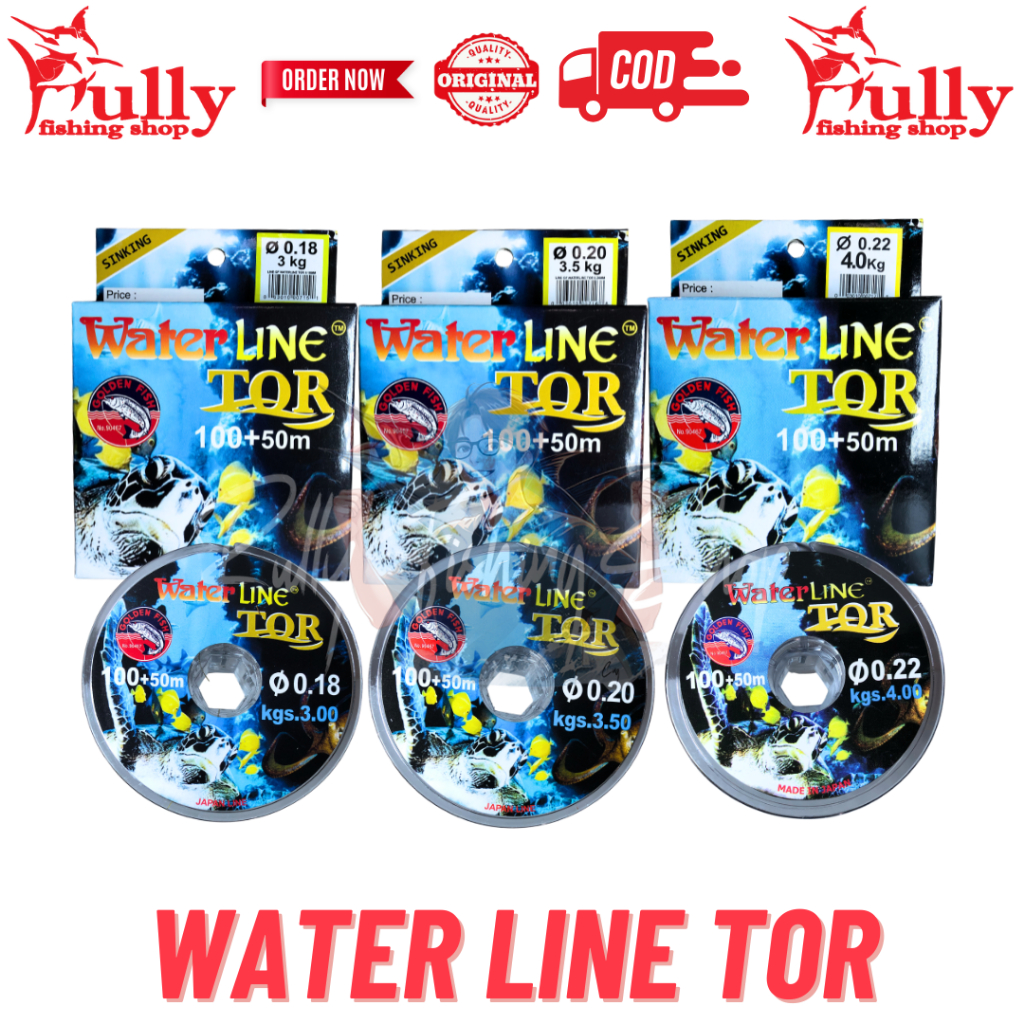 Senar Pancing - Tor Water Line Golden Fish Tali