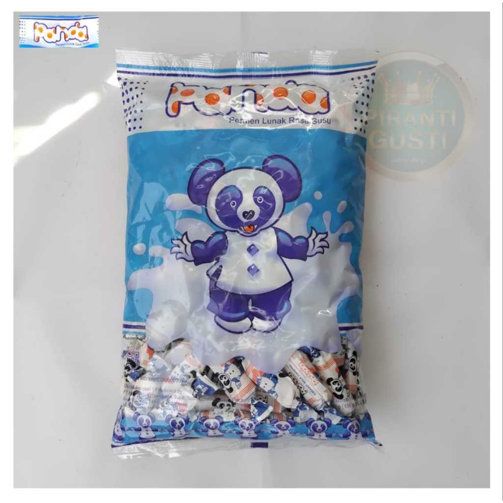 

Permen susu merk panda 500 gram isi 151 pcs