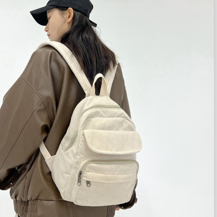 Ready Tas Ransel Kecil Ransel kuliah Baru Dicucitas sekolah mini korean style Kanvas Sekolah Bagpack