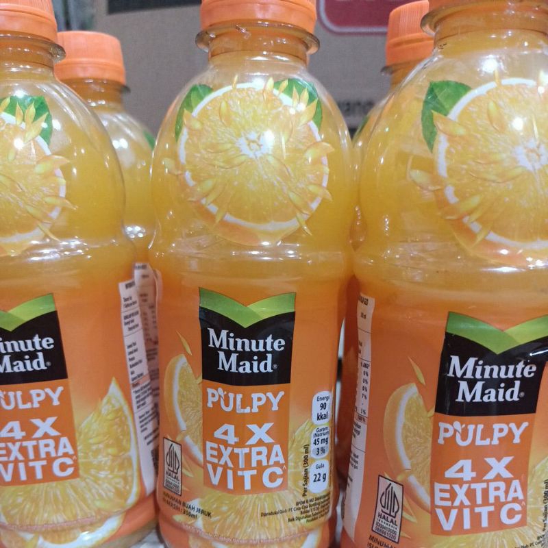 

PULPY ORANGE Minute Maid Btl @300ml