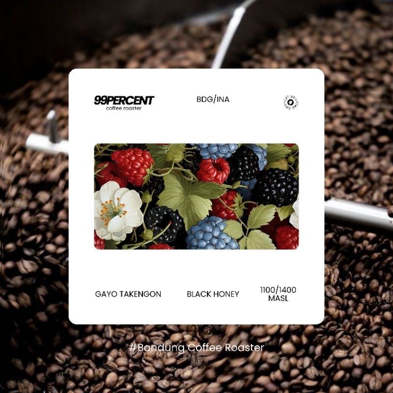 

biji kopi arabika gayo takengon black honey filter roast 200 gr