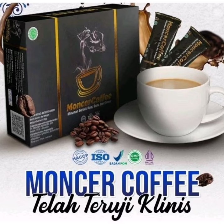 

Paling Larisss!! Monceer Coffee Herbal Halal Teruji 100% Original