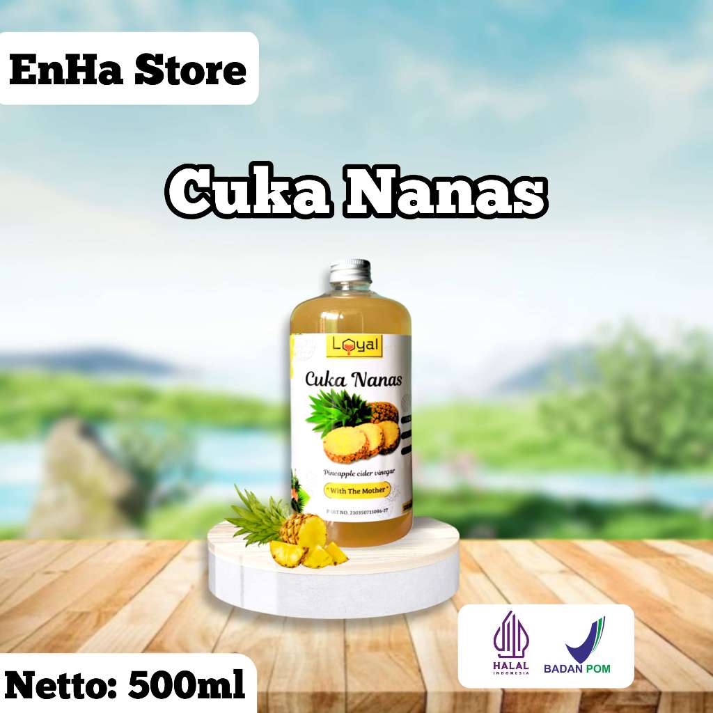 

Loyal Cuka Nanas - Organik Tanpa Campuran - Original Minuman Sehat