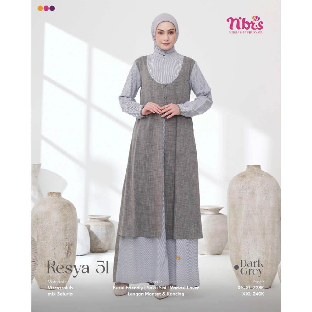 NIBRAS RESYA 51 GAMIS DEWASA