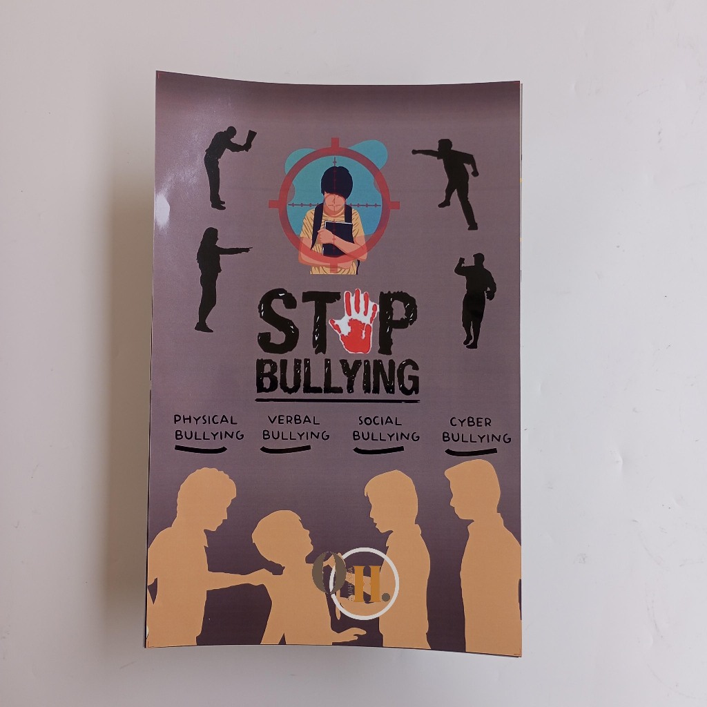 Stiker Stop Bullying - Bentuk Bullying - Stop Perundungan - Say No Bullying