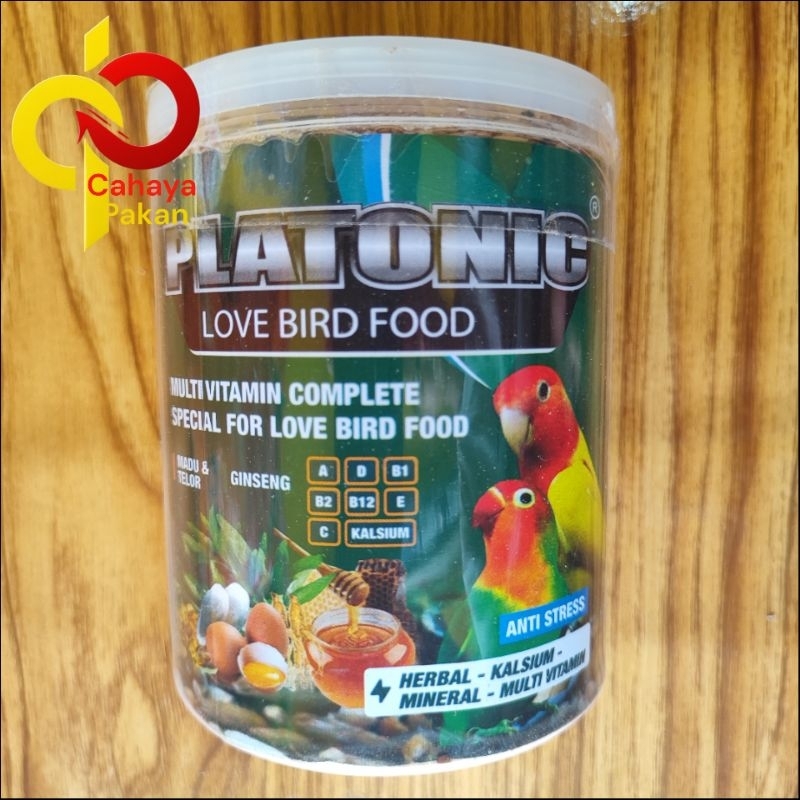 Pakan Burung Platonic Lovebird foot - Pakan Lb - Pakan