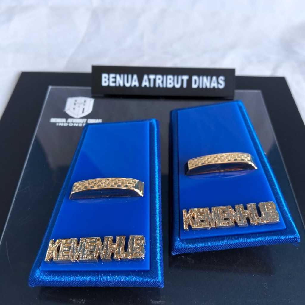 TANDA PANGKAT PDH KEMENHUB GOL 3A/3B/3C KAIN AKRILIK