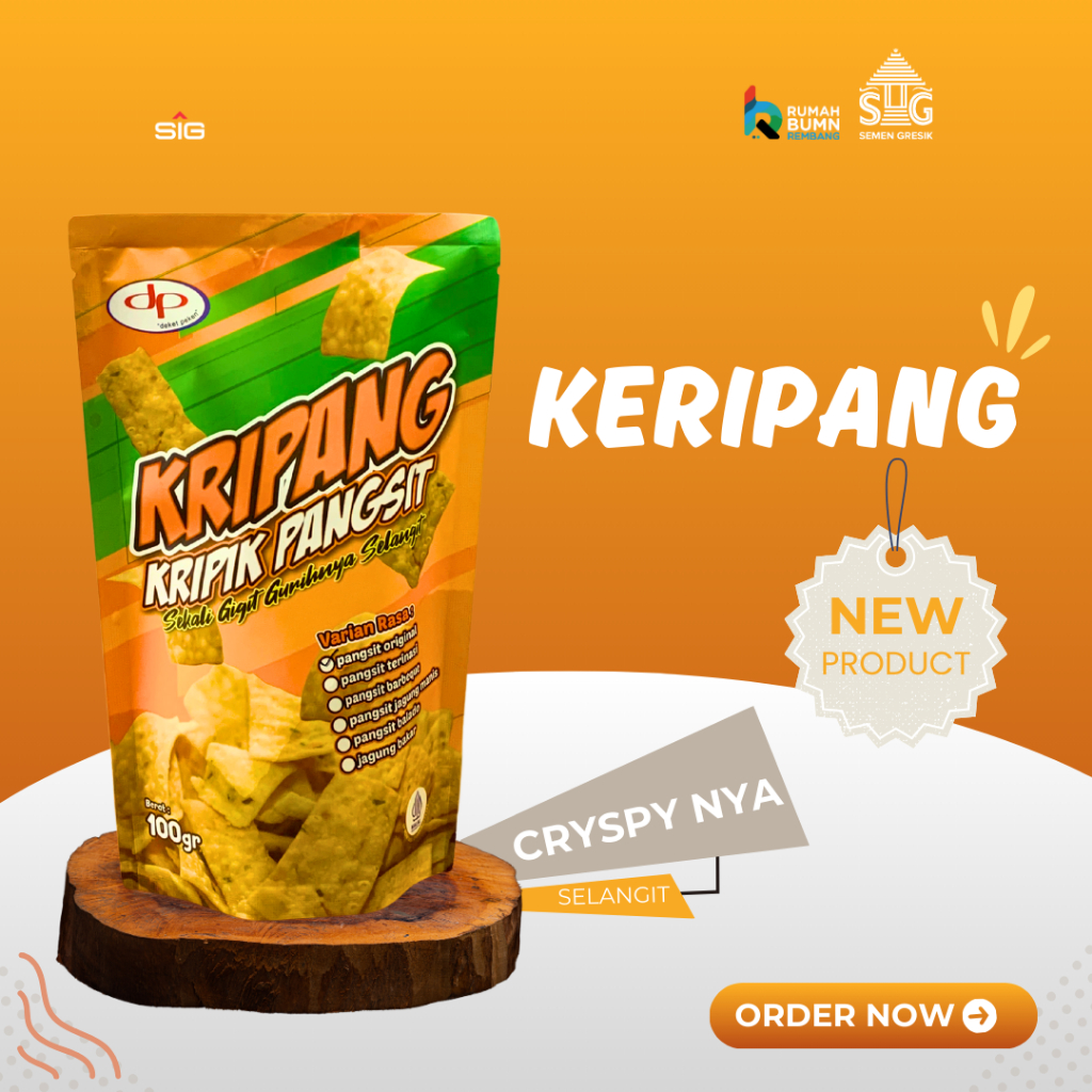 

KRIPANG KRIPIK PANGSIT DEKET PEKEN