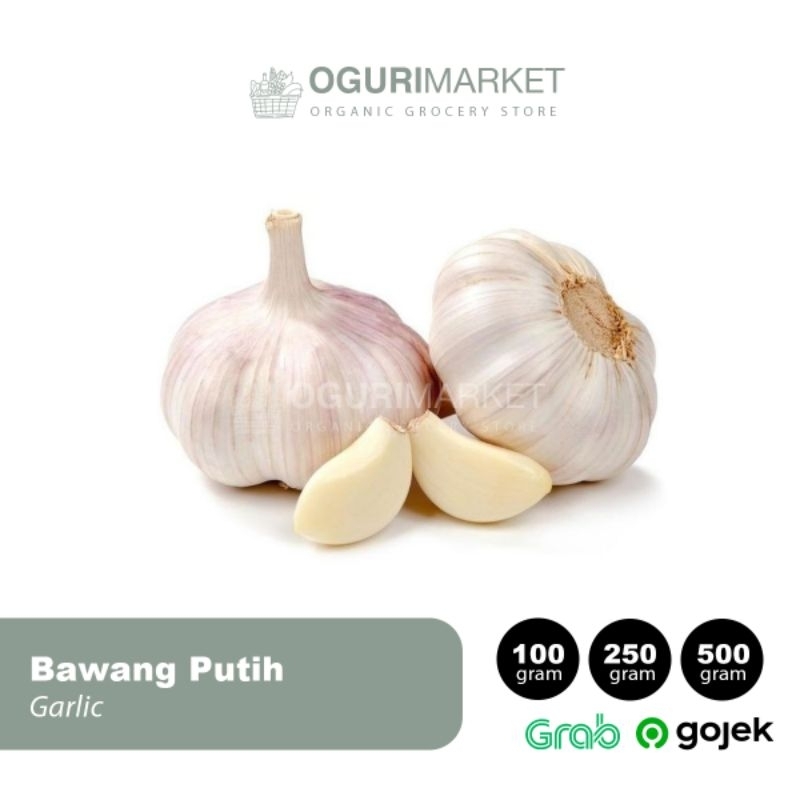 

Bawang Putih Baput Bawang Bodas Garlic 100gr