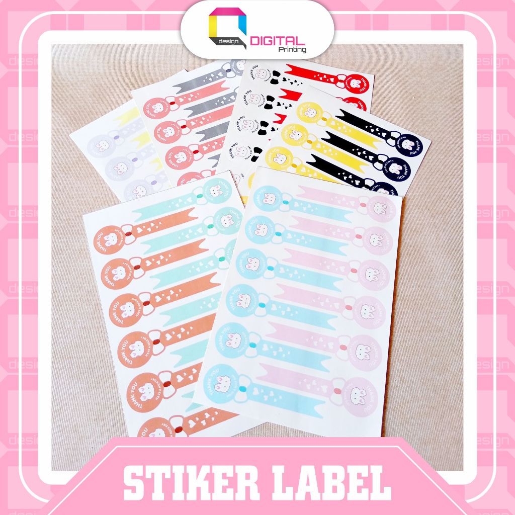 

48 PCS STIKER LABEL THANK YOU / STIKER HAVE A NICE DAY PITA/ STIKER THANK YOU/ CUTE LABEL
