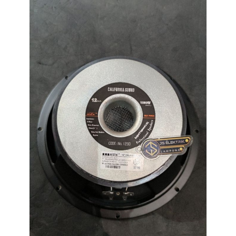 Speaker ADS 12 inch 1290 Original/Speaker Ads 1290