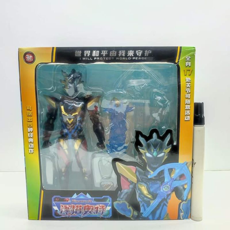 mainan action figureshf Ultraman dx tregear eye taoga sparkshfiguarts recast
tinggi sekitar 6 inch
a