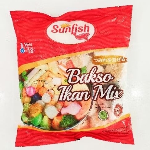 

Sunfish Bakso Ikan Mix 500g