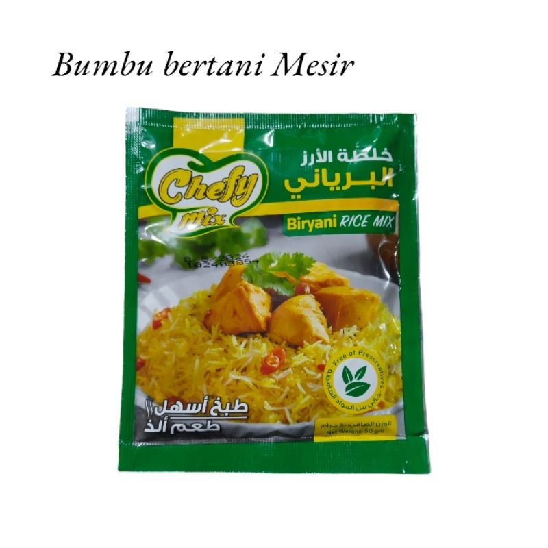 

Bumbu Biryani Rice Mix Dari Mesir