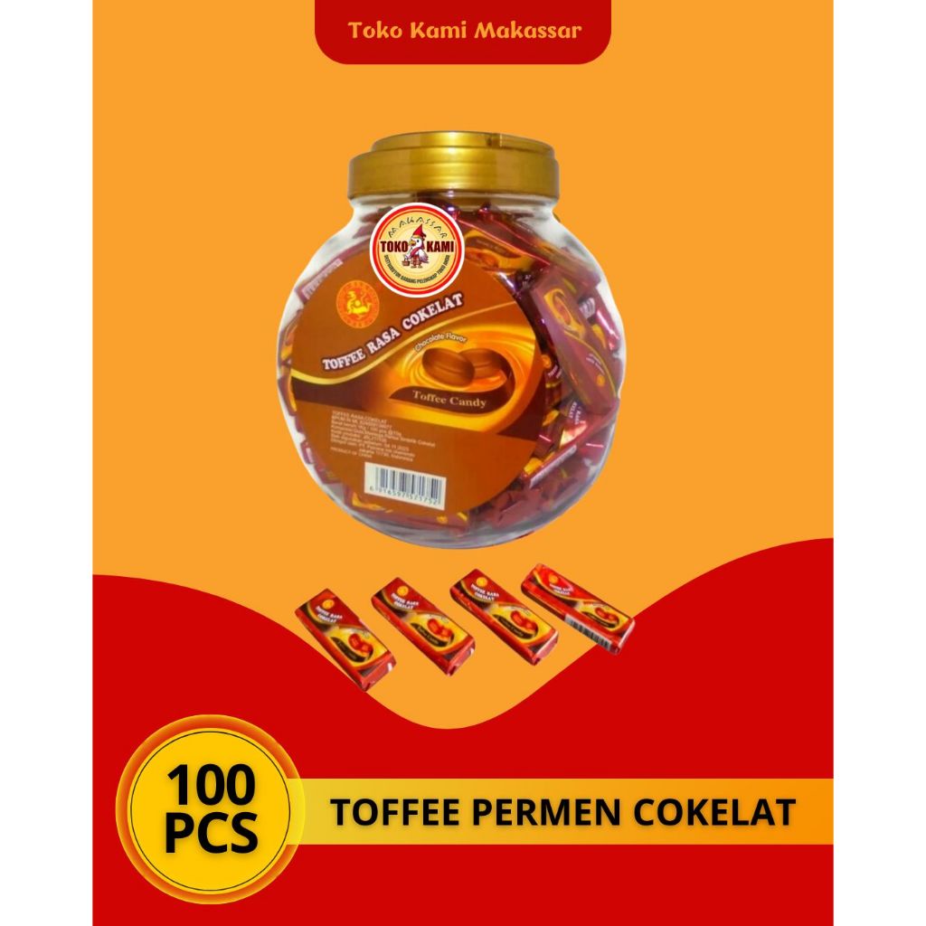 

TOFFEE PERMEN COKELAT TOPLES ISI 100