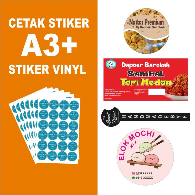 

Cetak Sticker Vinyl