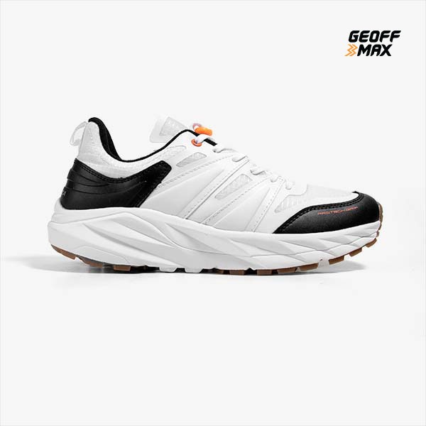 Geoff Max Athletica - Eclipse PX-6 White Black | Sepatu Trail Hiking | Olahraga Pria Wanita