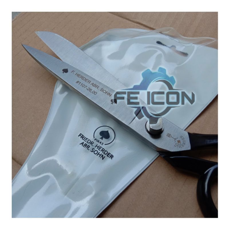 Gunting Kain Bahan Tjap Mata 10 inch Original