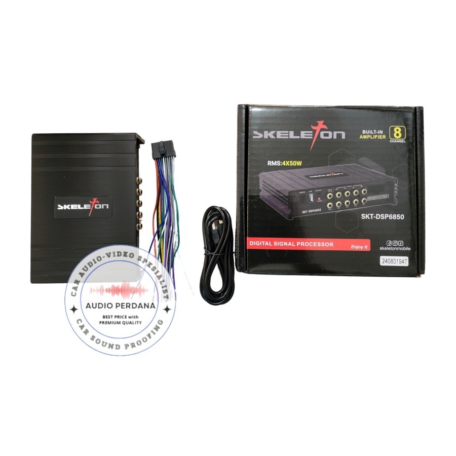 DSP Skeleton Processor Prosesor SKT-DSP6850 DSP 8 channel