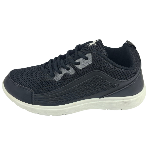 TREKKERS SM TREXVO HITAM HITAM PUTIH MEN SPORTY