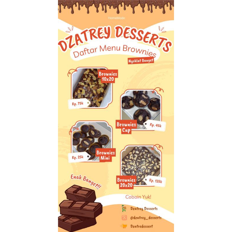 

brownies panggang