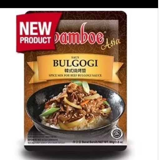 

Bumbu Bamboe Bulgogi 80gr