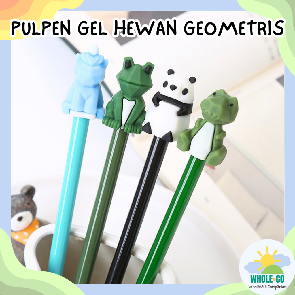 

Pulpen Gel Karakter Hewan Animal Premium Pena Dinosaurus Geometri Kebun Binatang Lucu Unik Imut Termurah Grosir Cod
