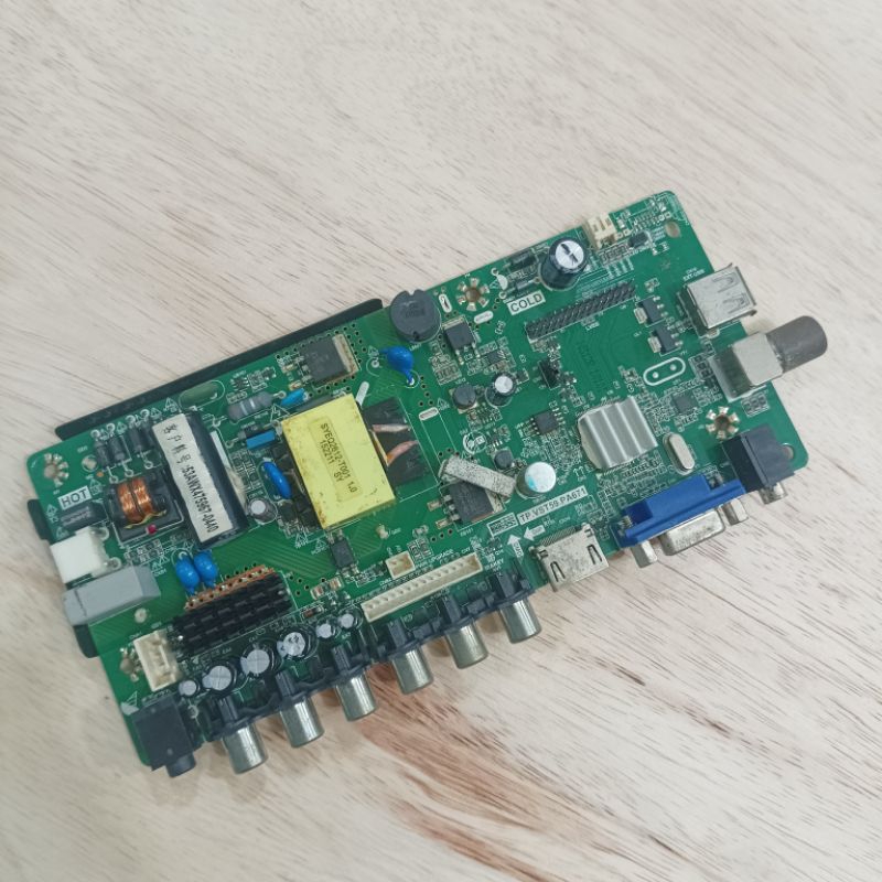 MB led tv coocaa 24E100 - mainboard - mainboard tv - mesin tv led