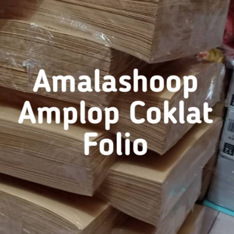 

Amplop Coklat folio (CUSTOM)